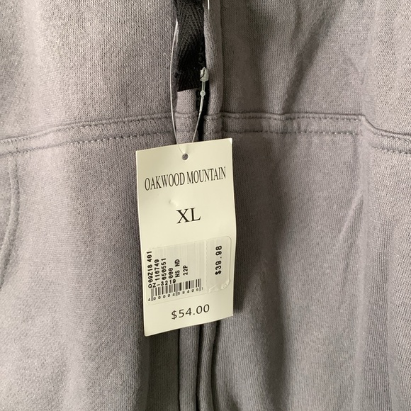 Full zip grey hoodie - Picture 3 of 4